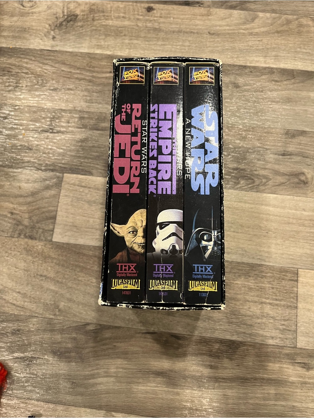 VHS tapes-  STAR WARS- 1995 Versions Collectible set